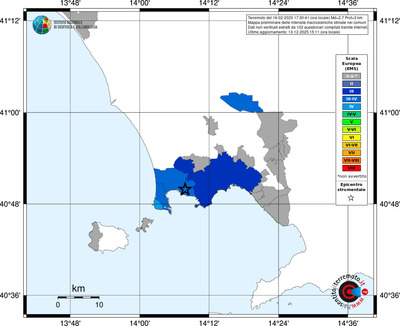 Mappa EMS - territori comuni