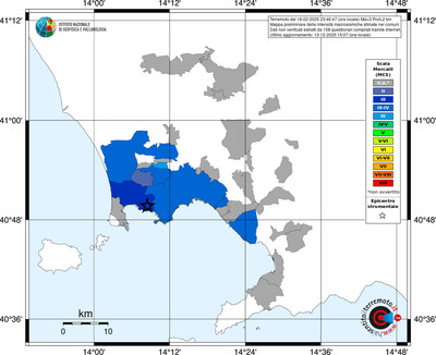 Mappa MCS - territori comuni