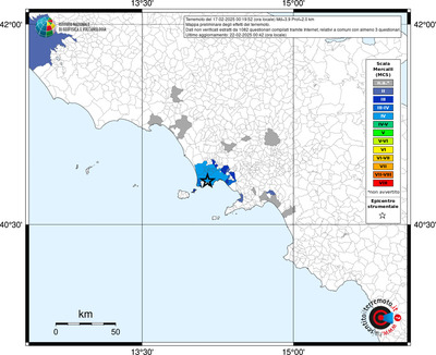 Mappa MCS riferita ai limiti comunali