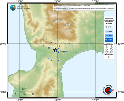 Mappa comuni con almeno 3 questionari