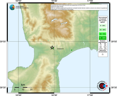Mappa comuni con almeno 3 questionari