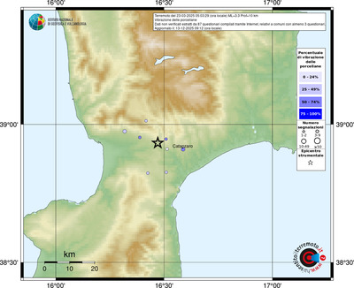 Mappa comuni con almeno 3 questionari