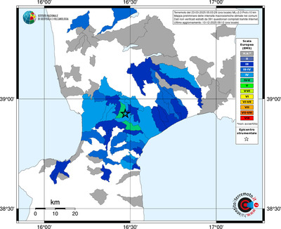 Mappa EMS - territori comuni