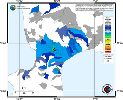 Mappa MCS - territori comuni