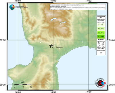 Mappa comuni con almeno 3 questionari