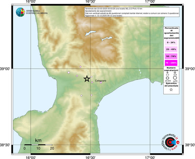 Mappa comuni con almeno 3 questionari
