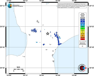 Mappa MCS - territori località