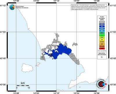 Mappa EMS - territori località