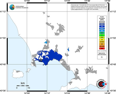 Mappa EMS - territori località