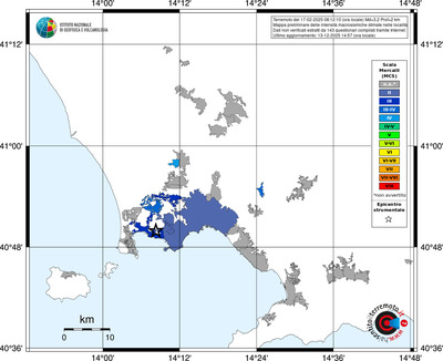 Mappa MCS - territori località