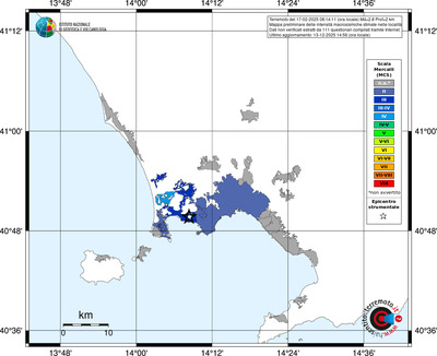 Mappa MCS - territori località