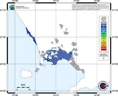 Mappa MCS - territori località