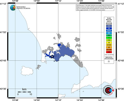 Mappa MCS - territori località