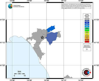 Mappa MCS - territori comuni