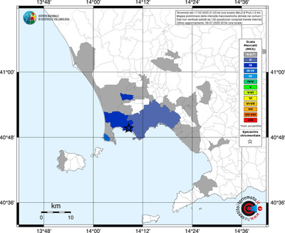 Mappa MCS - territori comunali