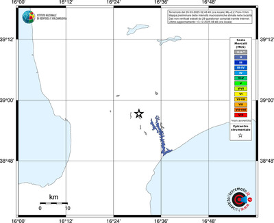 Mappa MCS - territori località