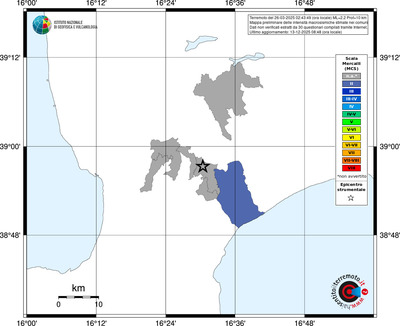 Mappa MCS - territori comuni