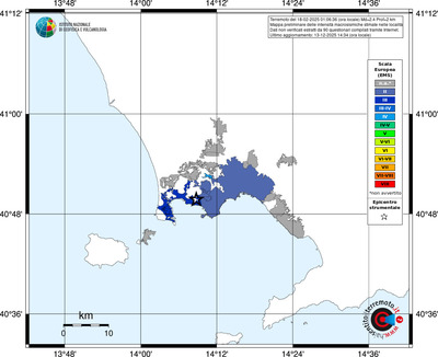 Mappa EMS - territori località
