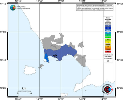 Mappa MCS - territori comuni