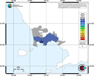 Mappa MCS - territori comuni
