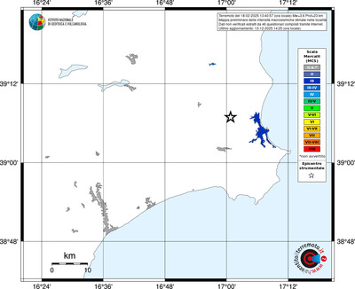 Mappa MCS - territori località