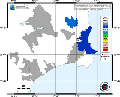 Mappa MCS - territori comuni