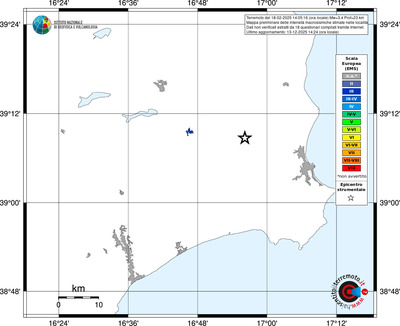 Mappa EMS - territori località