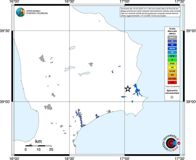 Mappa MCS - territori località