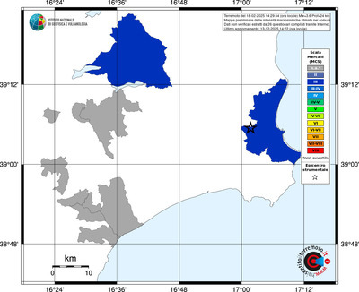 Mappa MCS - territori comuni