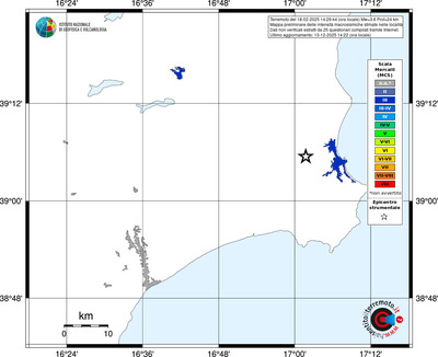 Mappa MCS - territori località