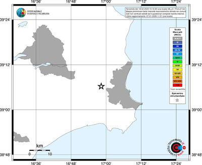 Mappa MCS - territori comuni