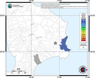 Mappa MCS riferita ai limiti comunali