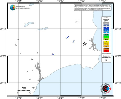 Mappa EMS - territori località