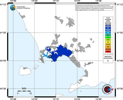 Mappa EMS - territori località
