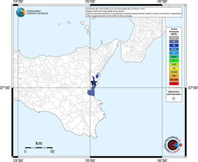 Mappa EMS riferita ai limiti comunali