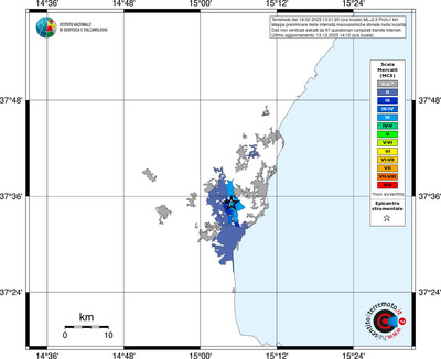 Mappa MCS - territori località