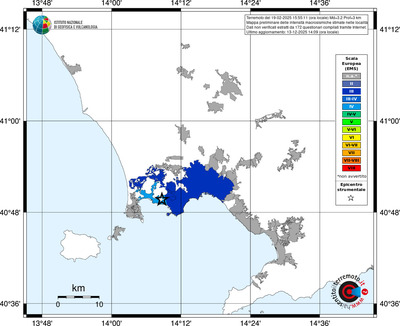 Mappa EMS - territori località