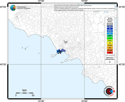 Mappa MCS riferita ai limiti comunali