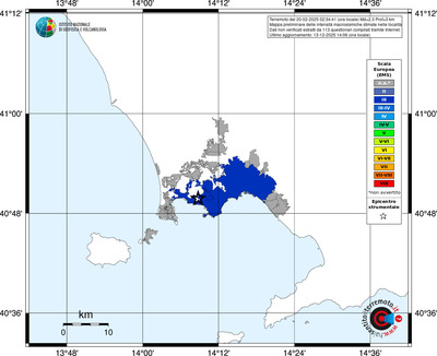 Mappa EMS - territori località