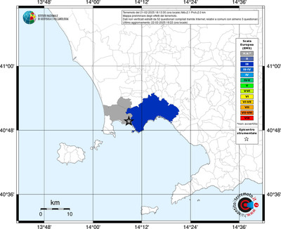 Mappa EMS riferita ai limiti comunali