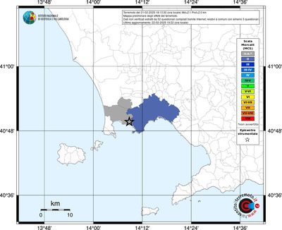 Mappa MCS riferita ai limiti comunali