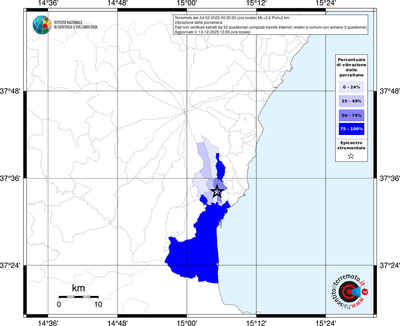 Mappa territorio comunale con almeno 3 questionari