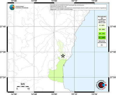 Mappa territorio comunale con almeno 3 questionari