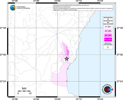 Mappa territorio comunale con almeno 3 questionari