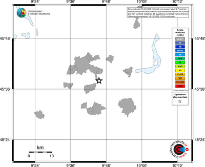 Mappa MCS - territori comuni