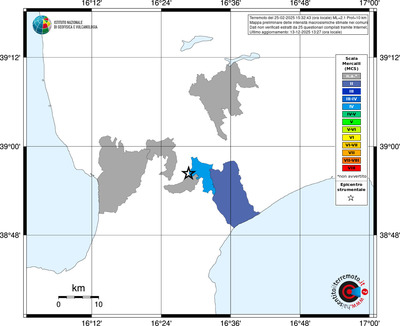 Mappa MCS - territori comuni