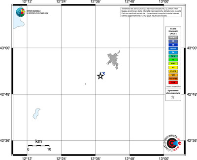Mappa MCS - territori località
