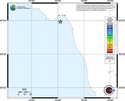 Mappa EMS - territori località