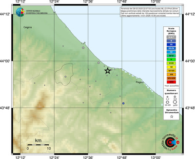 Mappa EMS - comuni