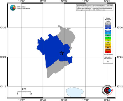 Mappa EMS - territori comuni